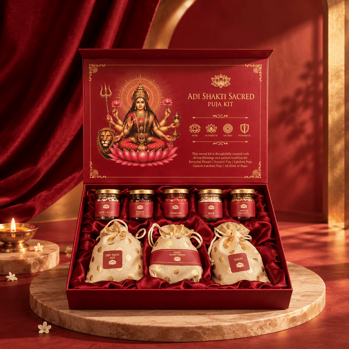 Adi Shakti Sacred Puja Kit