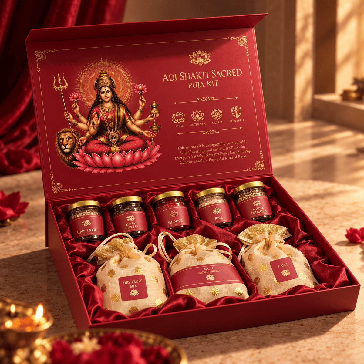 Adi Shakti Sacred Puja Kit