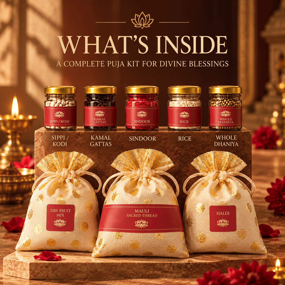 Adi Shakti Sacred Puja Kit